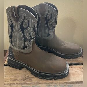 Wolverine Ranch King EPX Wellington Leather Boots. Size 8EW.